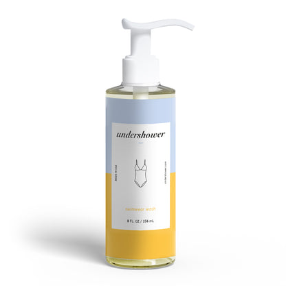 Jabón suave para lavar Trajes de Baño c/dispensador. 8 fl Oz.