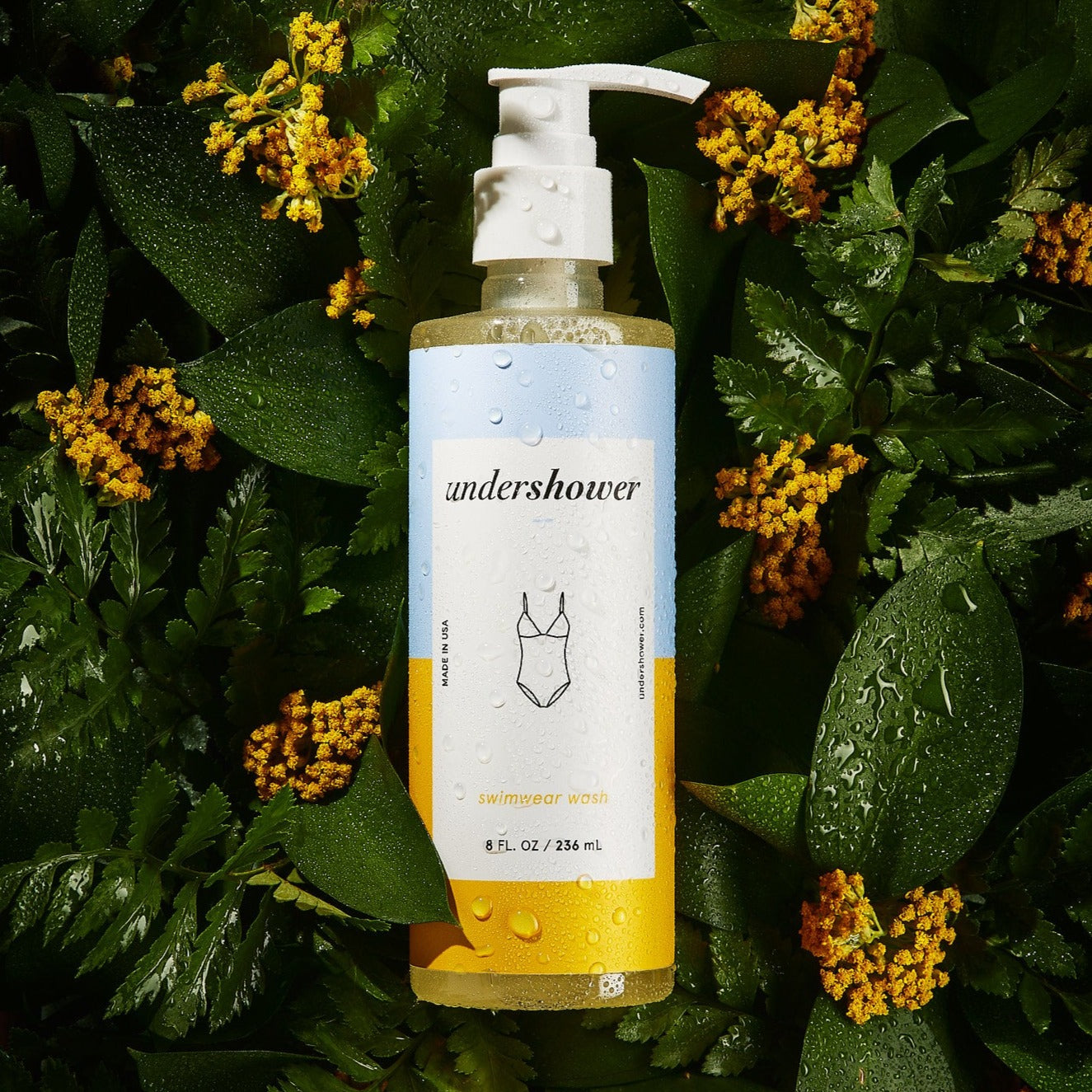 Jabón suave para lavar Trajes de Baño c/dispensador. 8 fl Oz.